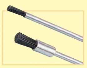  Pen-shaped brushes,Chungking black,7mm long