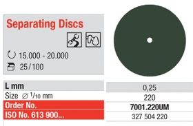 Separating Disc 7001.220UM