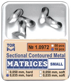 Sectional contoured matrices, hard