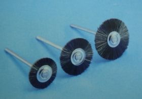 Miniature brushes (MB-H), Chungking bristles black