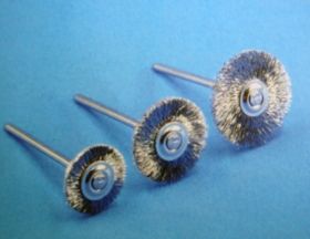 Miniature brushes (MB-H), steel wire, 0.12 mm