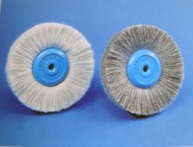 Circular Brushes, flax yarn grey SRB 31100, SRB 31200