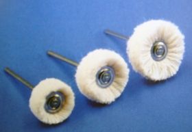 Miniature brushes (MB-H),wheels -  cotton yarn (double)