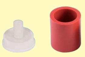 Mould plate and silicone ring size 3