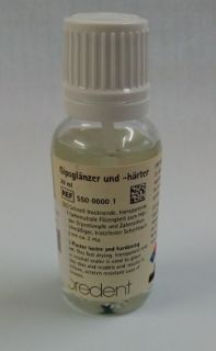 Gloss and hardening agent for plasters